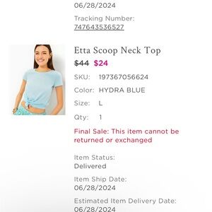 Lilly Pulitzer tshirt